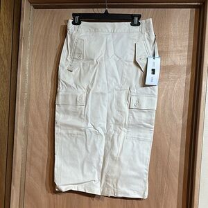 Future collective Cream Cargo Midi Skirt 4
